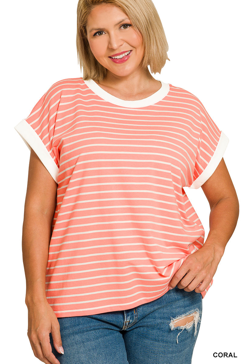 Sienna Stripe Tee
