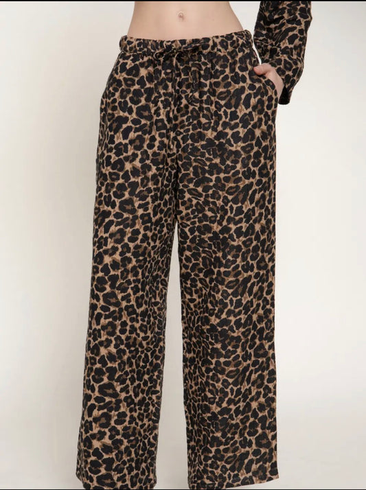 Leopard Soft Pants