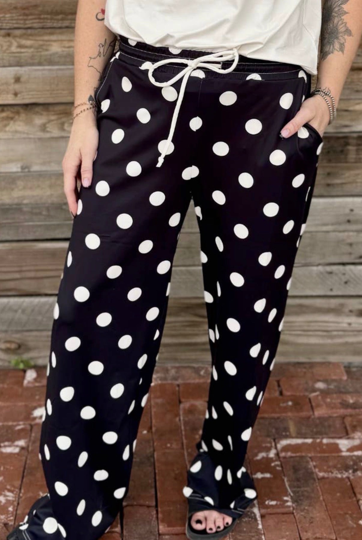 Polka Dot Pants