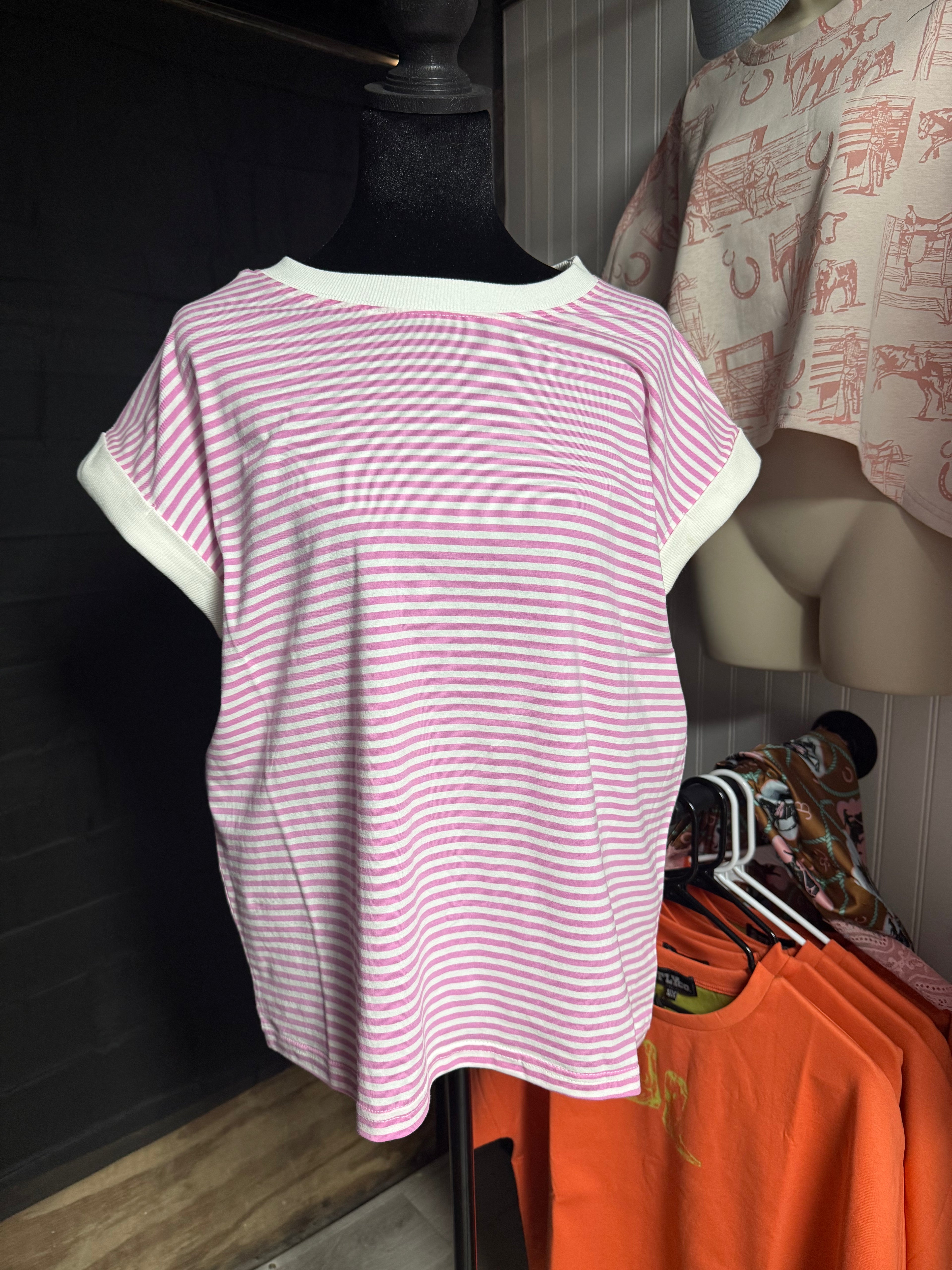 Cuffed Up Tee