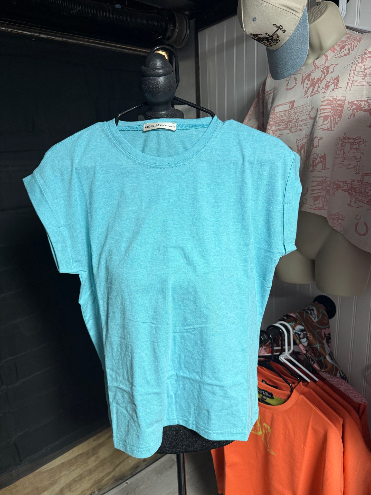 Basic Cuff Tee