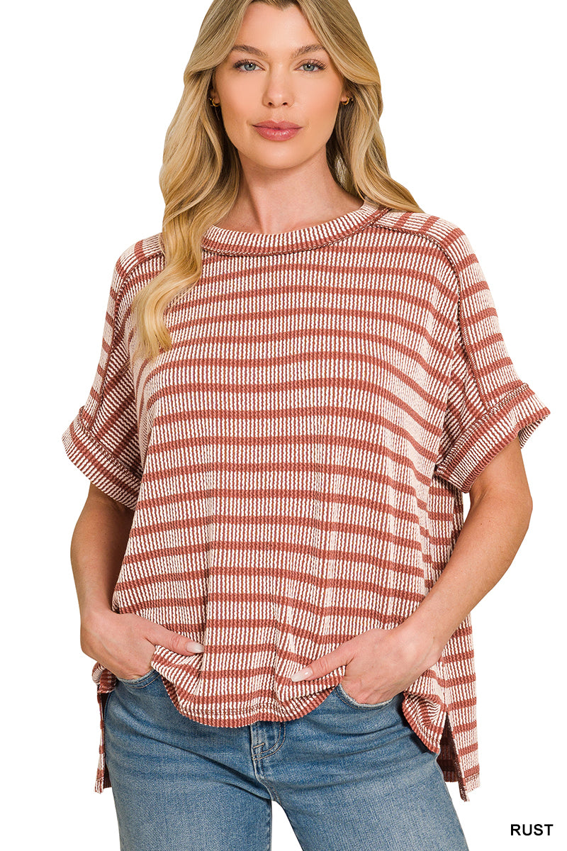 Rowan Ribbed Tee